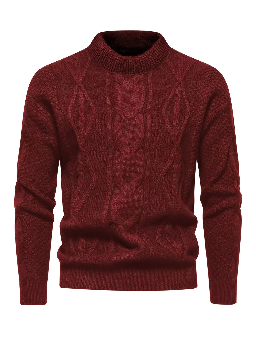 Kael - Strickpullover mit Stehkragen