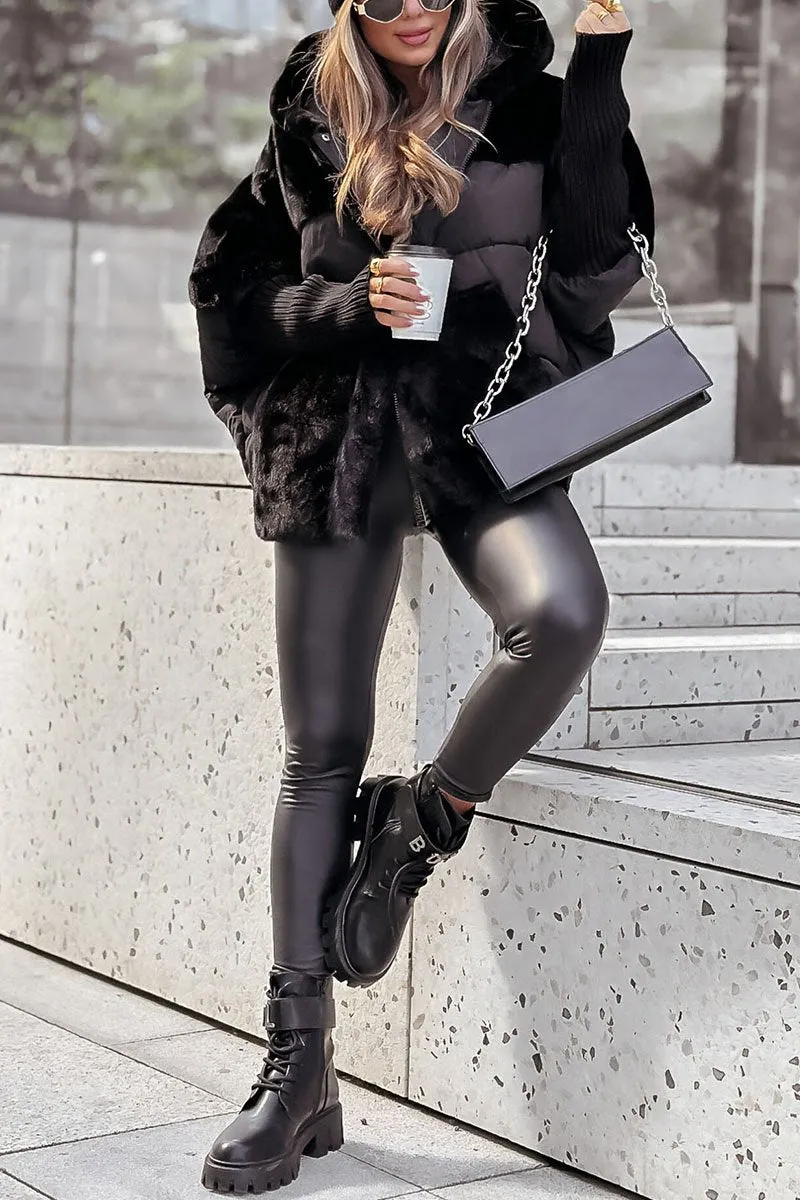 Audra - Gefütterte Winterjacke mit Kapuze