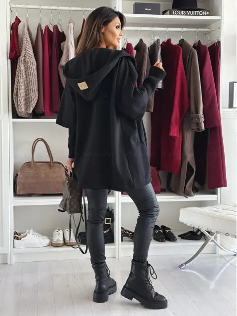 Esteliane - Legerer Cardigan mit Cape-Ärmeln
