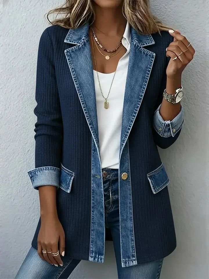 Zyrelle - Lässige Strickjacke mit Knopfleiste