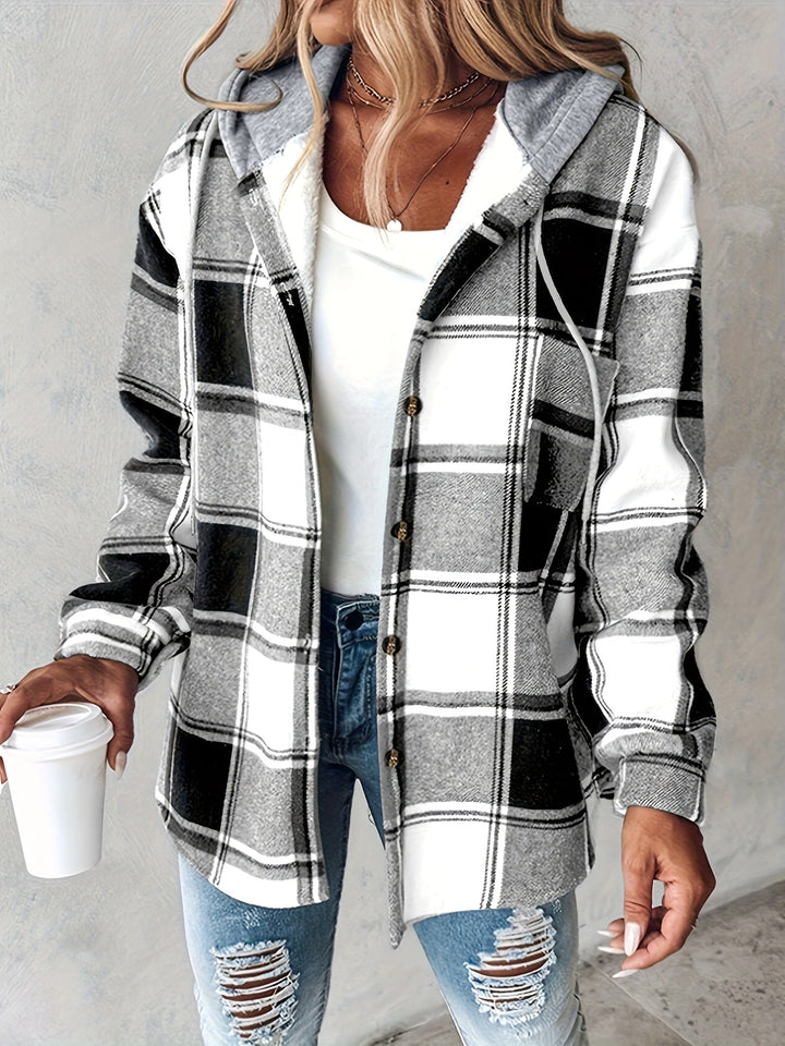 Genevessa - Softtouch-Hemdjacke mit Kapuze
