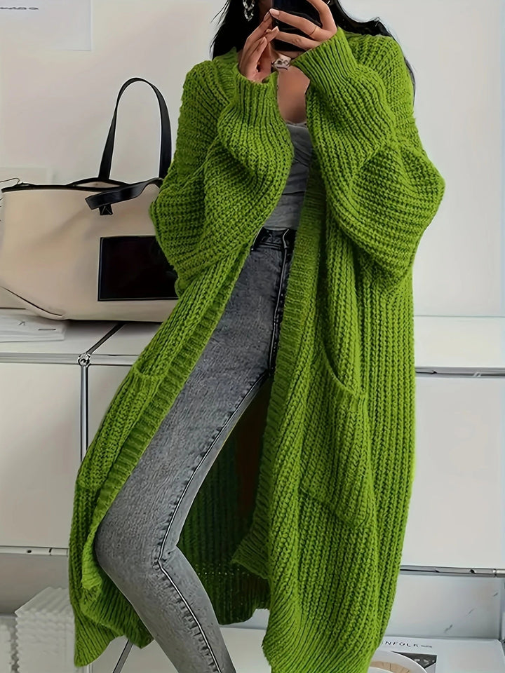 Rosalienne - Weicher Cardigan mit langen Ärmeln