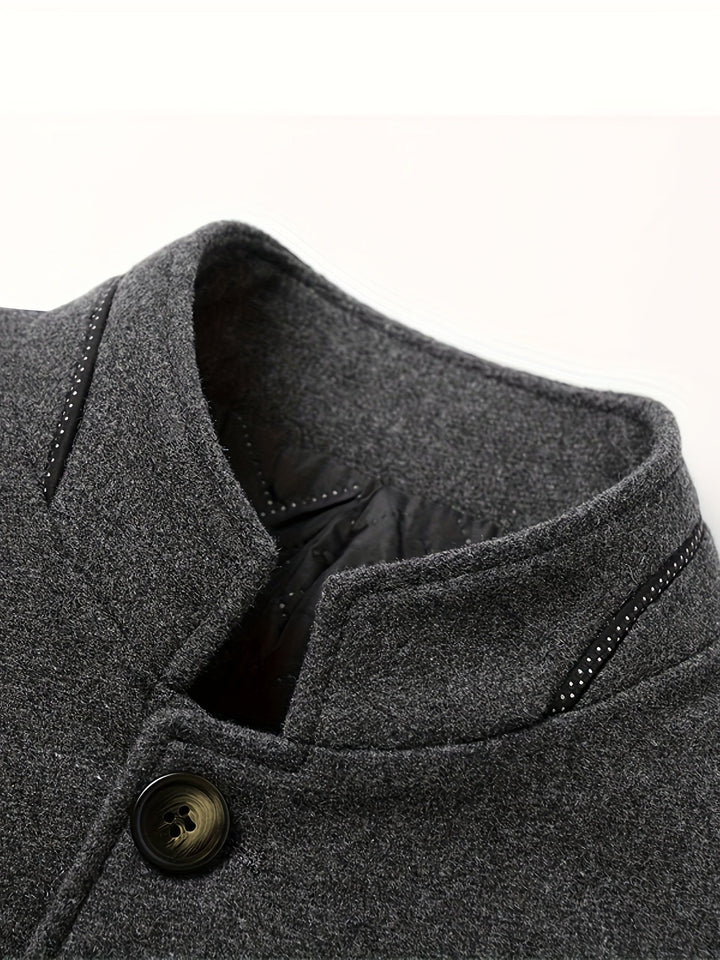 Gael - Taillierte Stehkragenjacke