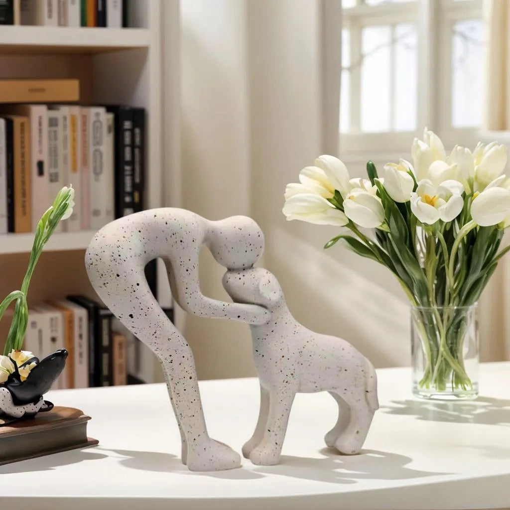 Avaloria - Liebevolle Hundeliebhaber-Figur