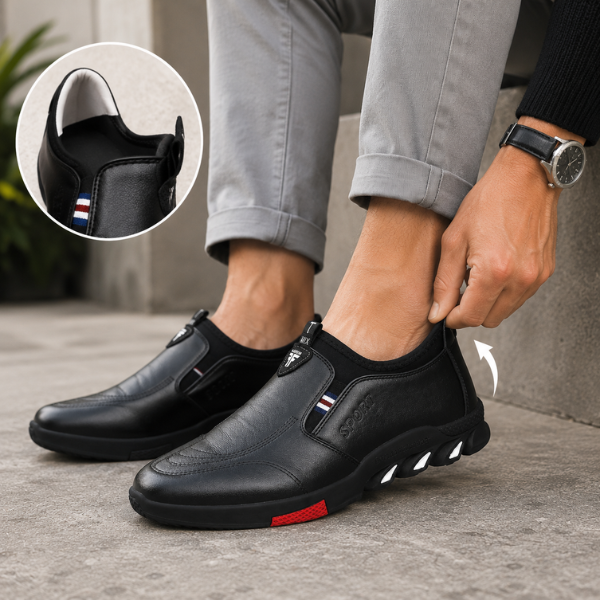 Saevan - Hochwertige leichte rutschfeste Business-Schuhe
