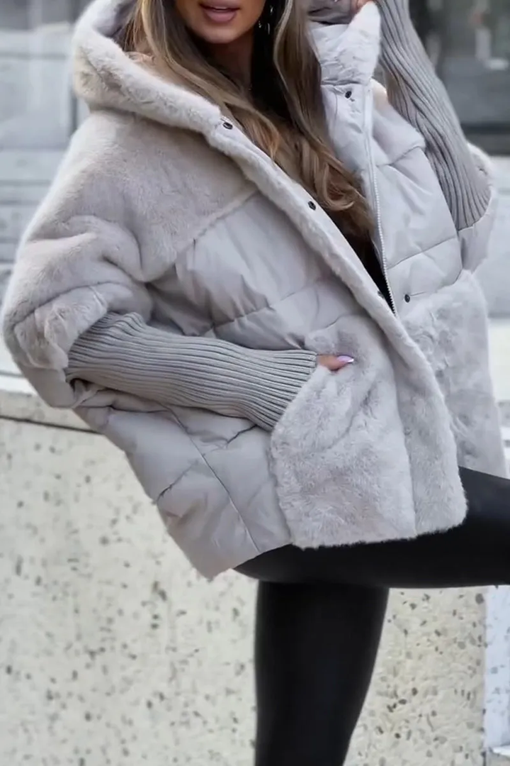 Audra - Gefütterte Winterjacke mit Kapuze