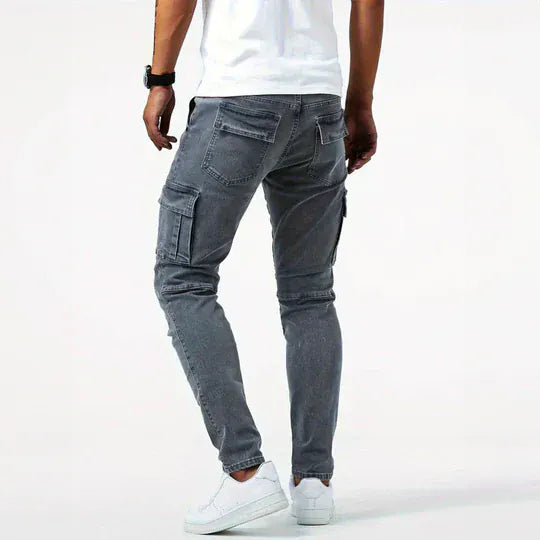 Asher - Premium-Cargo-Jeans