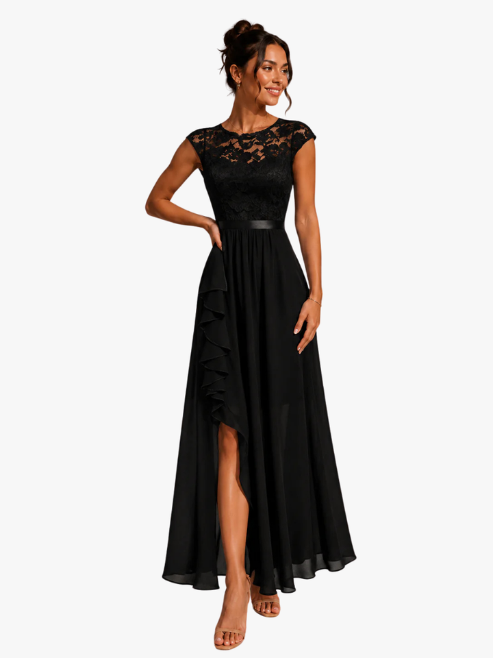 Winsome - Fliessendes A-Linien-Maxikleid