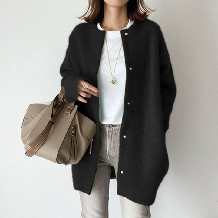 Avenique - Long-Cardigan mit weicher Haptik