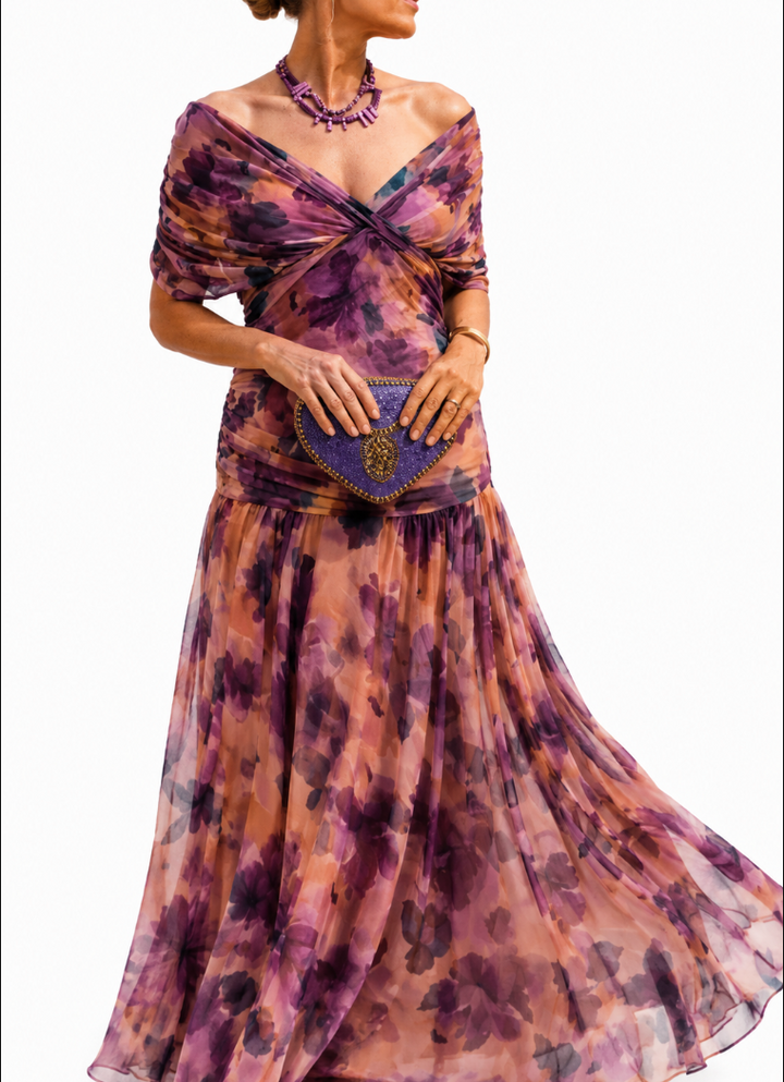 Solavelle - ultraweiches schulterfreies Meerjungfrauenkleid