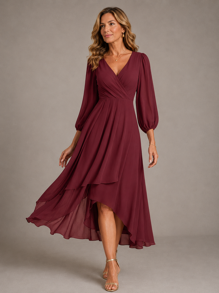 Sabriel - Fliessendes Maxikleid