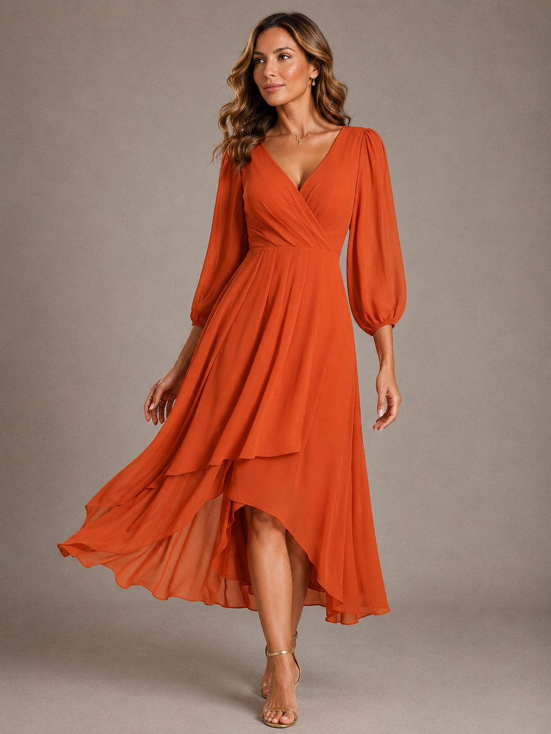 Sabriel - Fliessendes Maxikleid