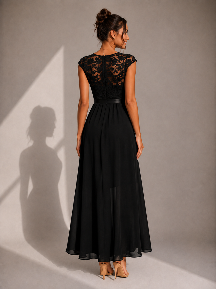 Winsome - Fliessendes A-Linien-Maxikleid