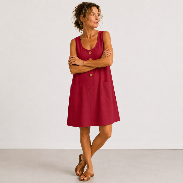 Rosamonde - Luftiges Sommerkleid aus Leinen