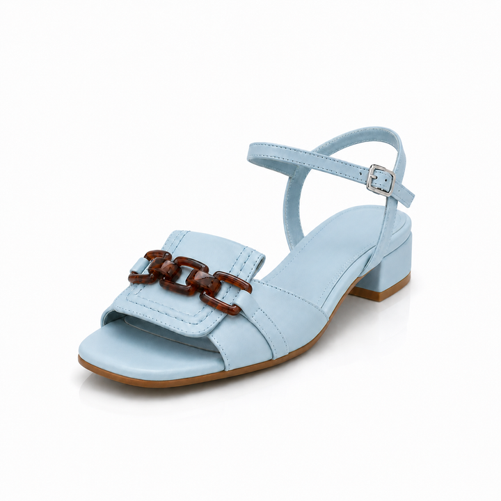 Elissora - Raffinierte Sandalette mit niedrigem Absatz