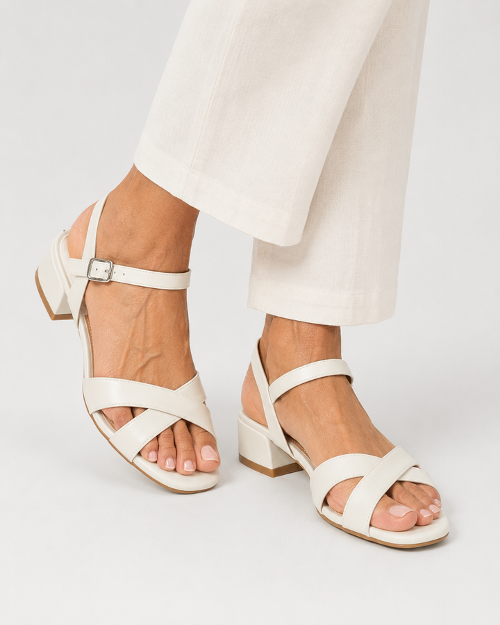 Abrielle - Elegante Sandalen mit niedrigem Absatz