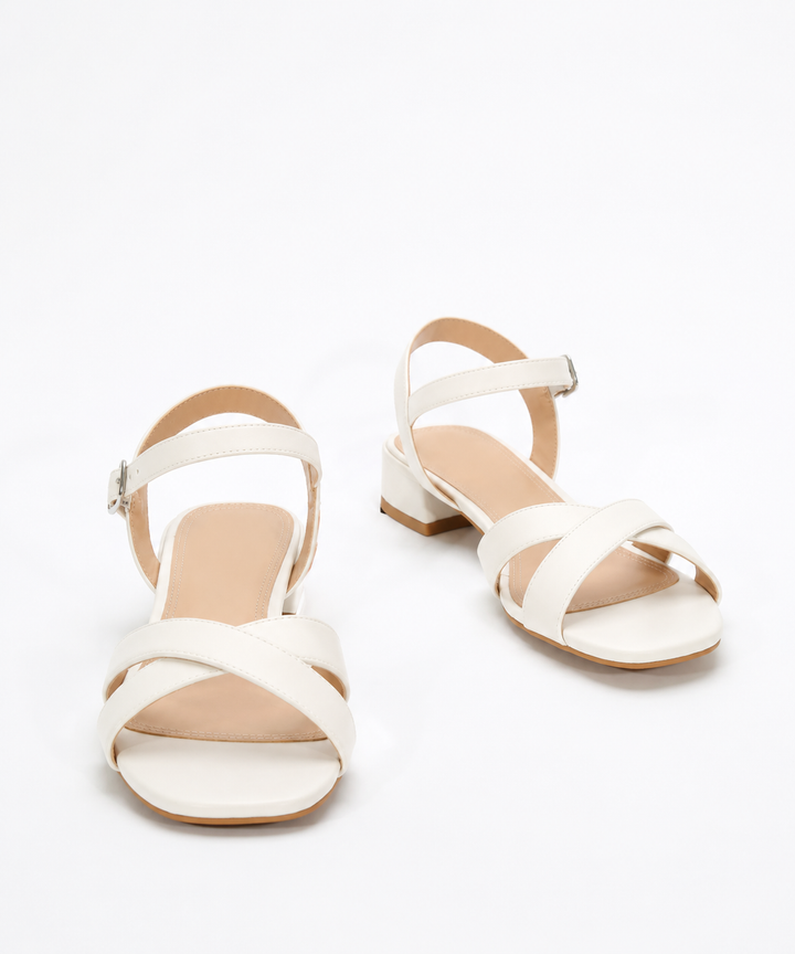 Abrielle - Elegante Sandalen mit niedrigem Absatz