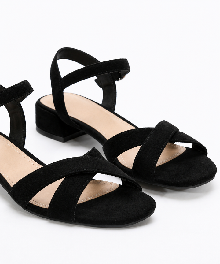 Abrielle - Elegante Sandalen mit niedrigem Absatz