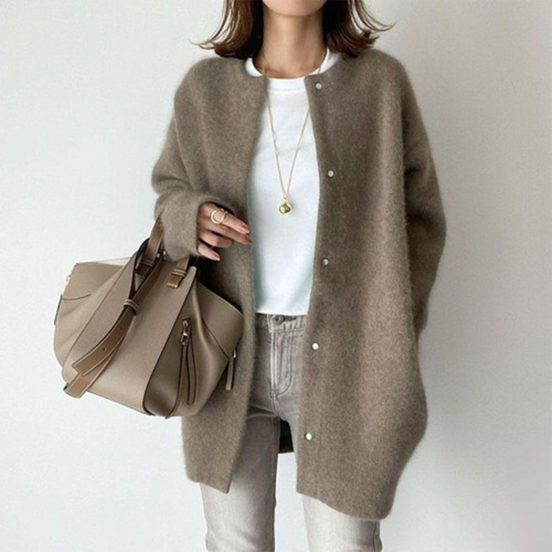 Avenique - Long-Cardigan mit weicher Haptik