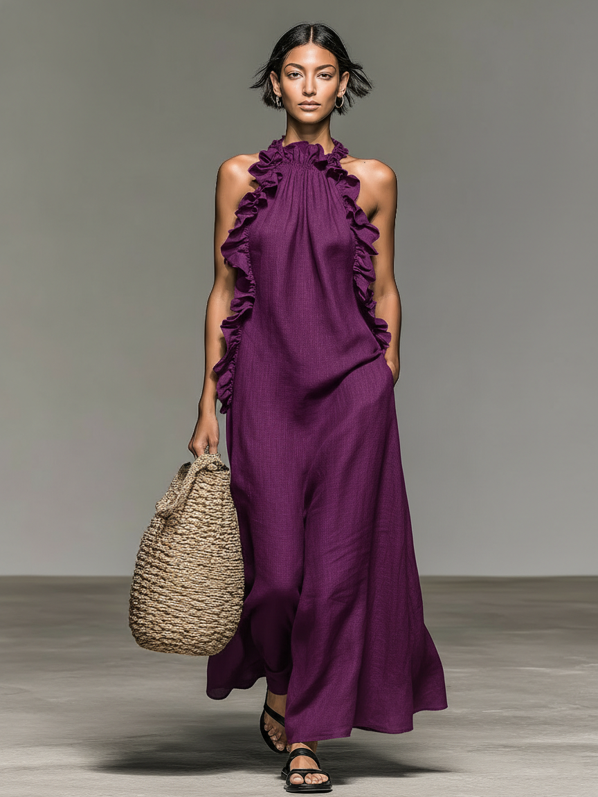 Vionessa - Softtouch-Maxikleid