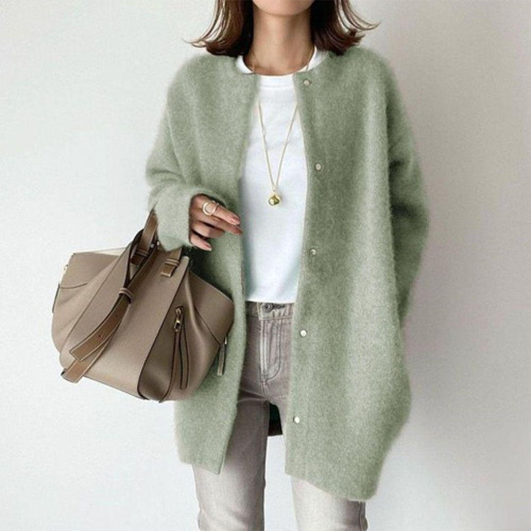 Avenique - Long-Cardigan mit weicher Haptik