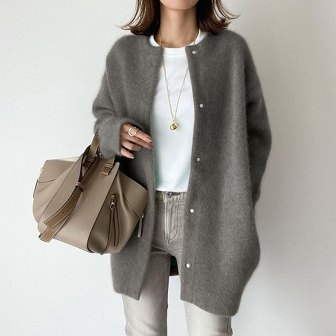 Avenique - Long-Cardigan mit weicher Haptik