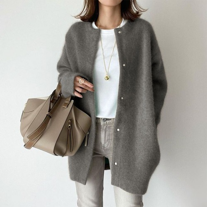 Avenique - Long-Cardigan mit weicher Haptik