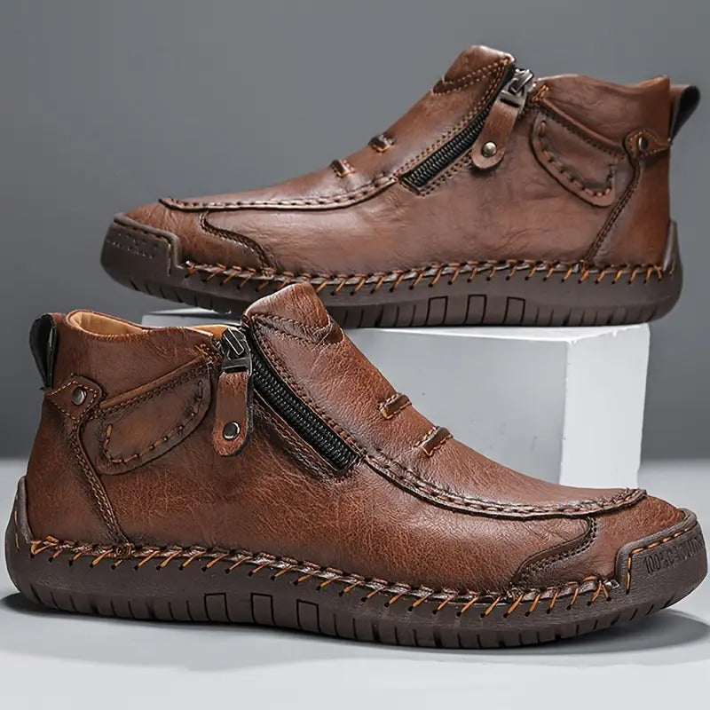 Drevian - Ergonomische Stiefeletten mit Reissverschluss