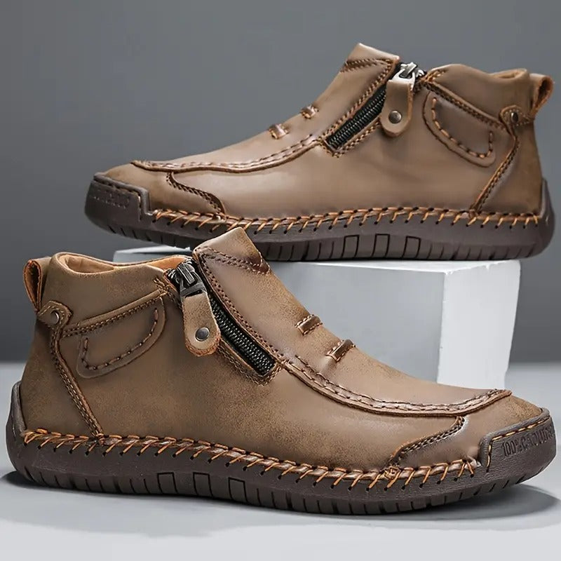 Drevian - Ergonomische Stiefeletten mit Reissverschluss