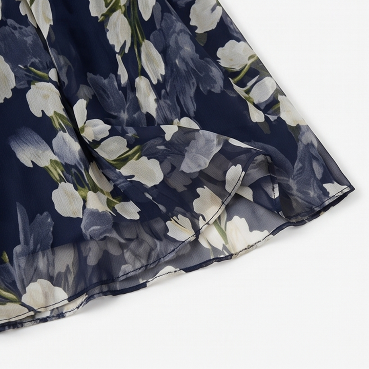 Genevora - Luftiges Midikleid mit Blumenprint