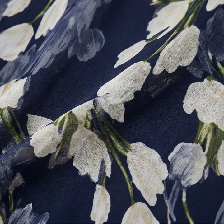 Genevora - Luftiges Midikleid mit Blumenprint