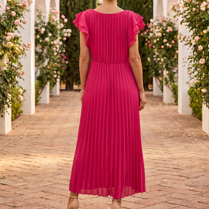 Mirren - Drapiertes Anlasskleid