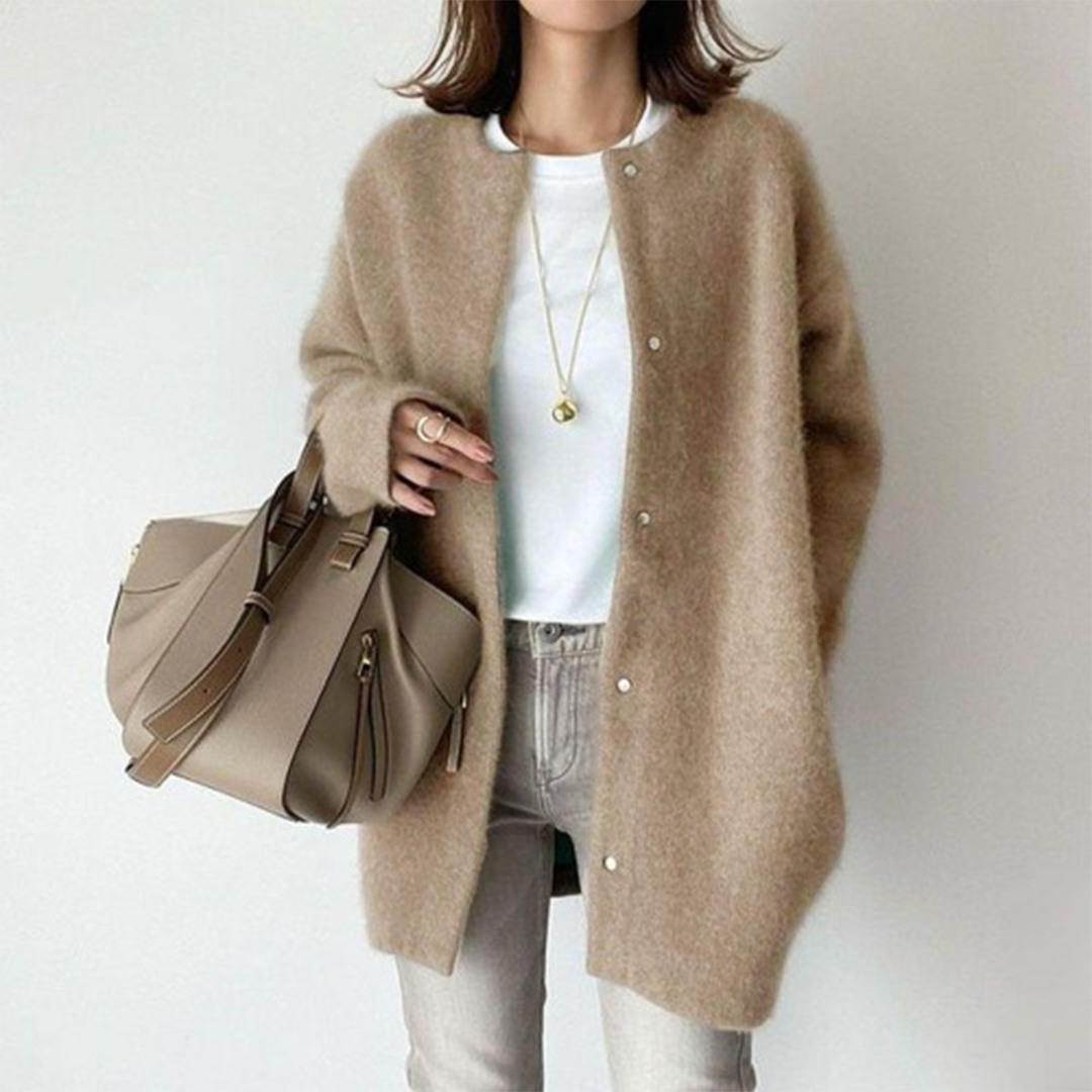 Avenique - Long-Cardigan mit weicher Haptik