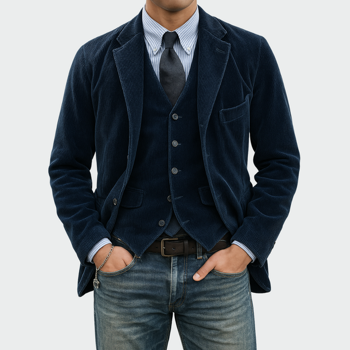 Darnor - Massgeschneidertes Blazer- und Gilet-Set