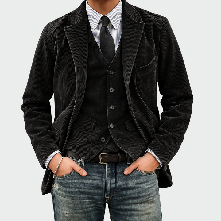 Darnor - Massgeschneidertes Blazer- und Gilet-Set