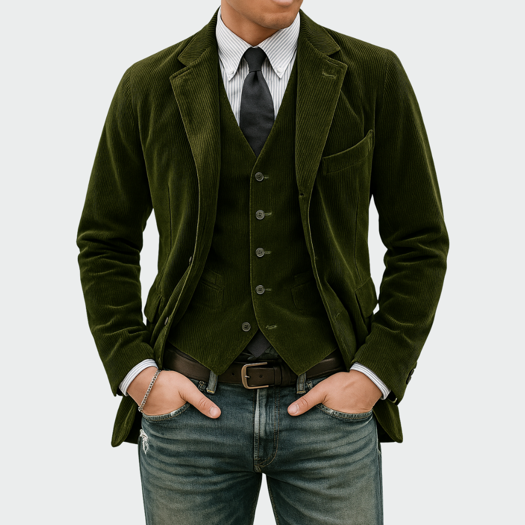 Darnor - Massgeschneidertes Blazer- und Gilet-Set