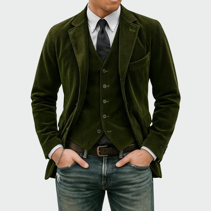 Darnor - Massgeschneidertes Blazer- und Gilet-Set