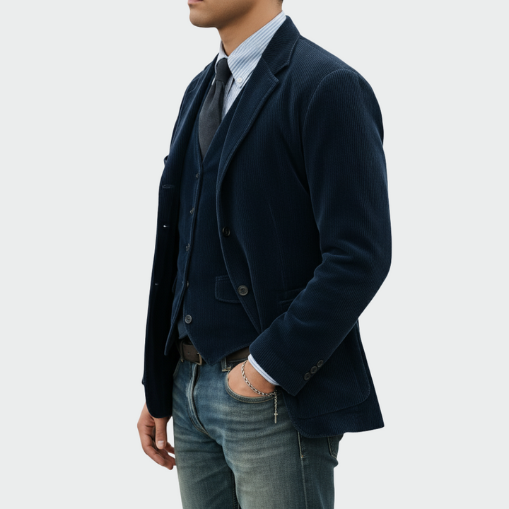 Darnor - Massgeschneidertes Blazer- und Gilet-Set