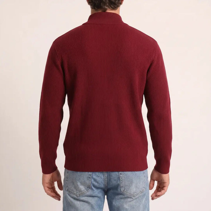 Beadlow - Half-Zip-Pullover mit Soft-Touch-Finish