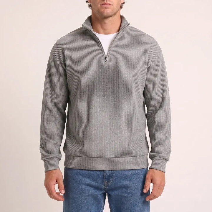 Beadlow - Half-Zip-Pullover mit Soft-Touch-Finish