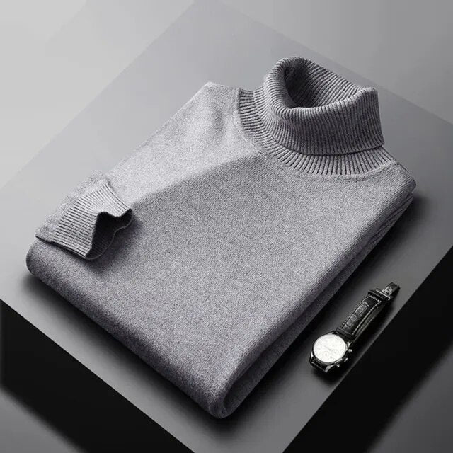 Edbert - Weicher Rollkragenpullover