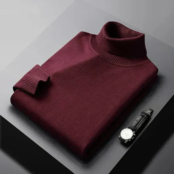 Edbert - Weicher Rollkragenpullover