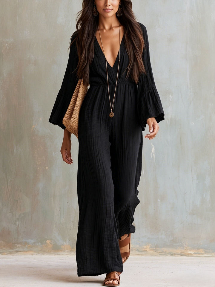Florabelle - Weitbeiniger Softtouch-Jumpsuit
