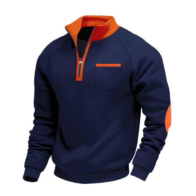Ivervane - Weicher Halb-Zip-Pullover