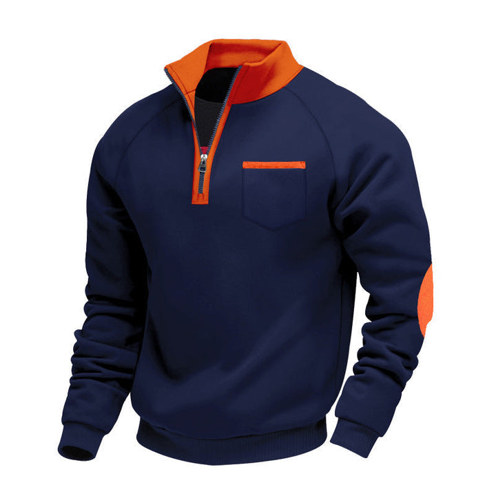 Ivervane - Weicher Halb-Zip-Pullover