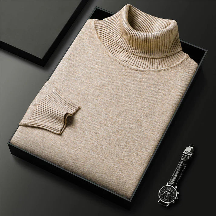 Edbert - Weicher Rollkragenpullover