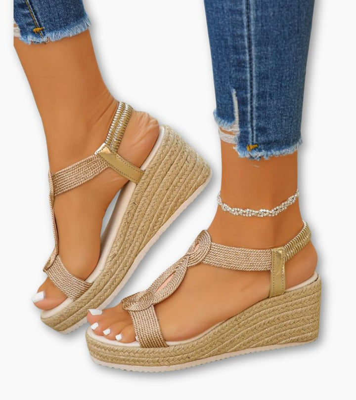 Damarisse - Premium-Keilsandalen