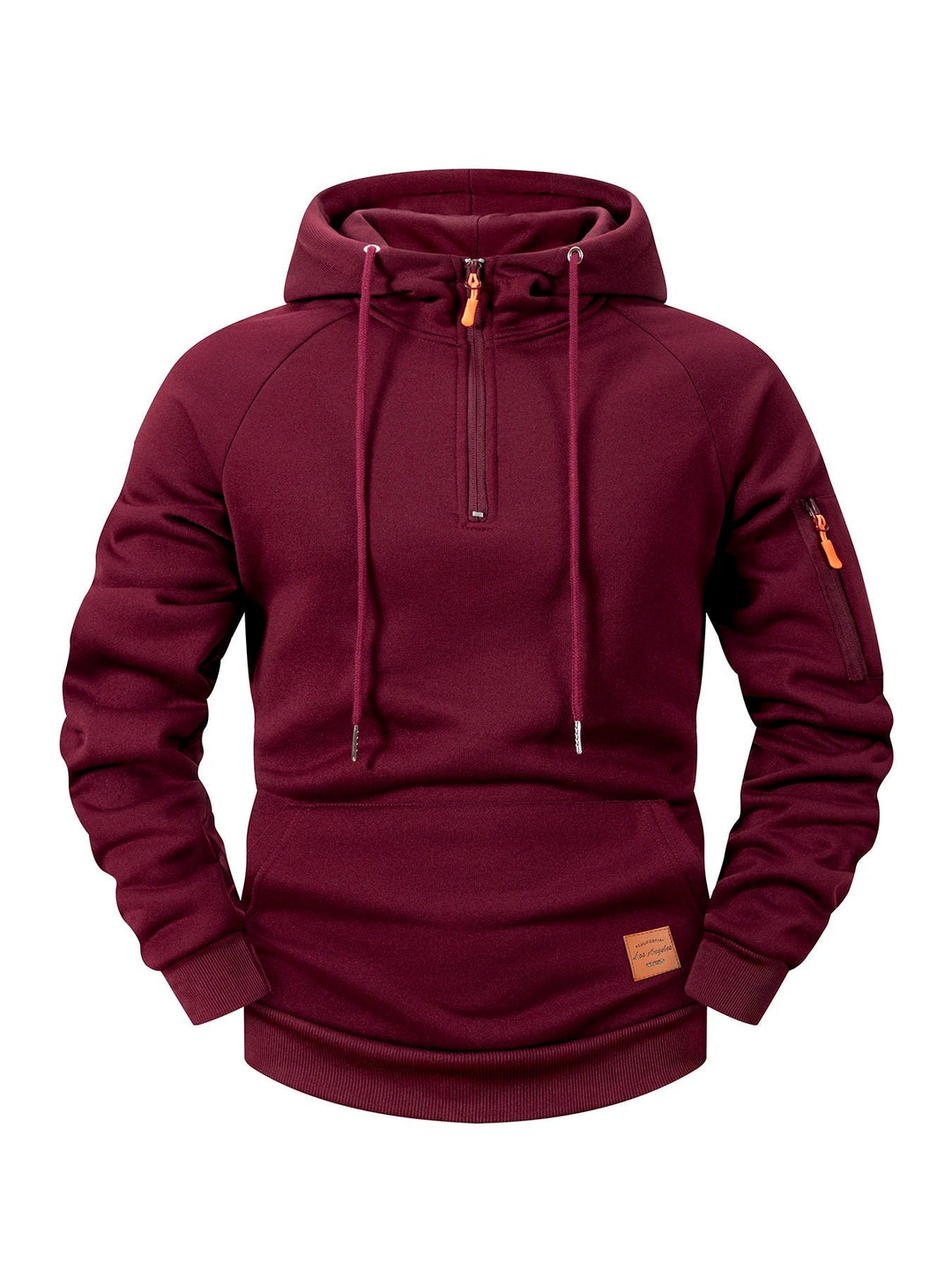 Quenford - Softtouch-Kapuzenjacke mit Reissverschluss