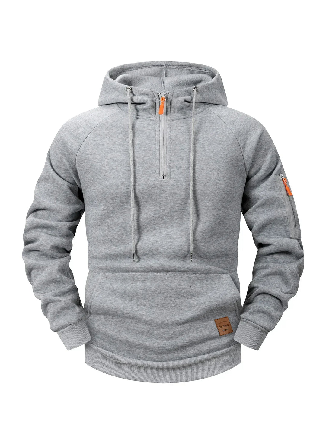 Quenford - Softtouch-Kapuzenjacke mit Reissverschluss
