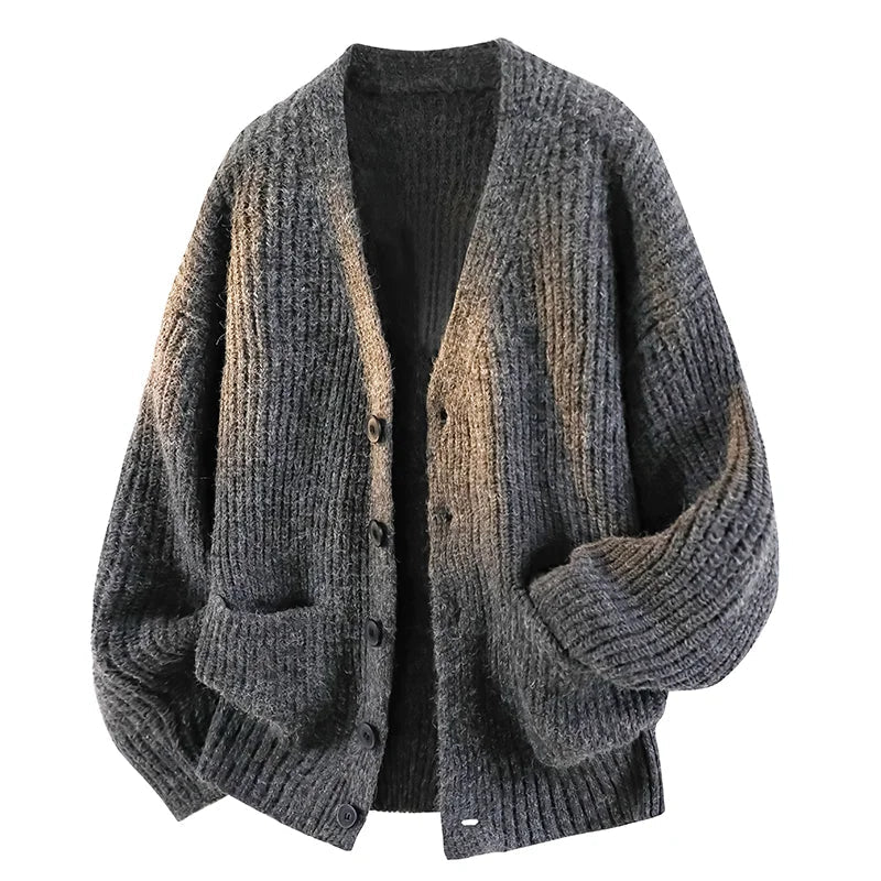 Galienne - superweicher Oversize-Cardigan mit V-Ausschnitt